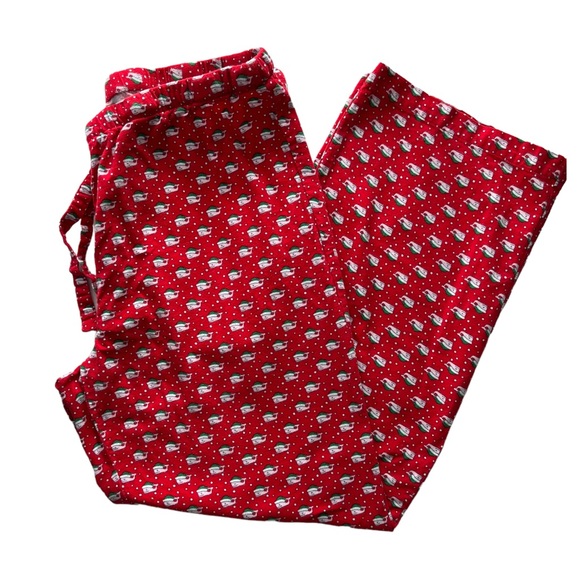 Vineyard Vines Flannel Holiday Pajama Lounge Pant | LARGE - Picture 4 of 6